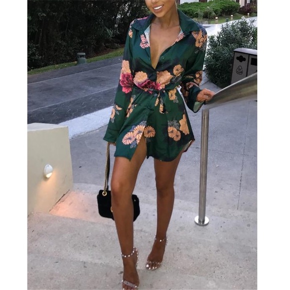 Haus of Layers Dresses & Skirts - NEW! Floral Silk Dress